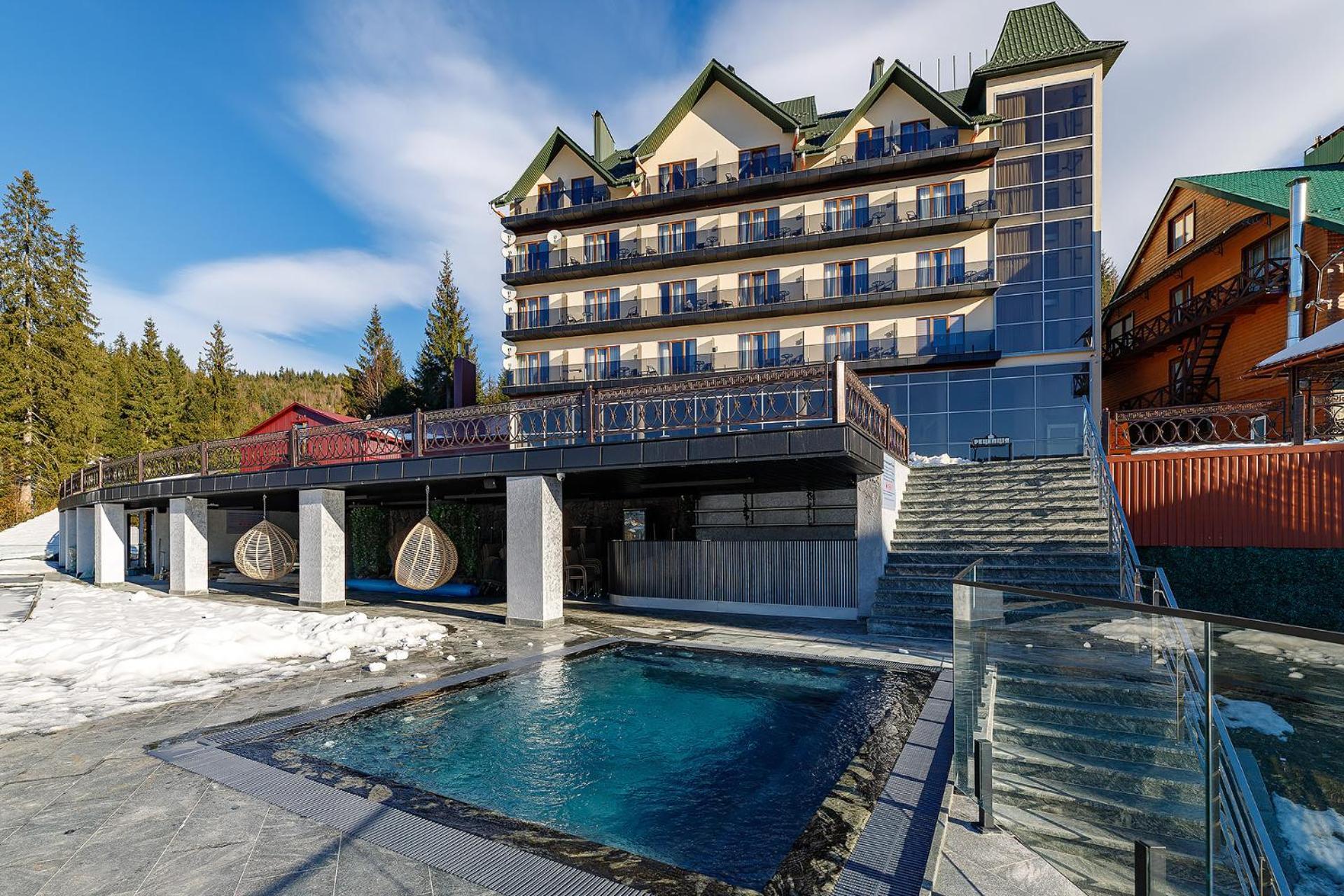 Hotel Podgorie Spa Bukovel Luaran gambar